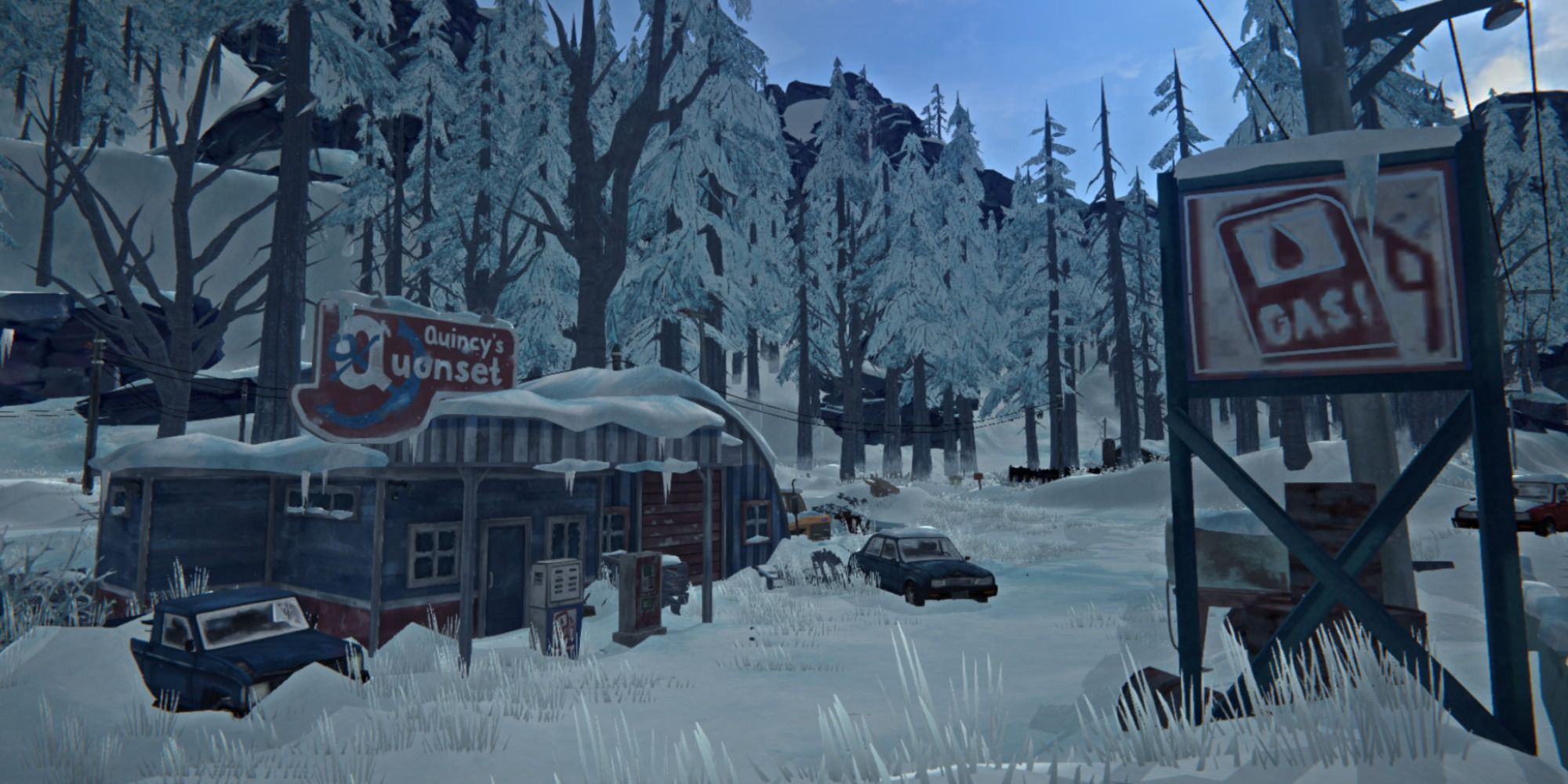 The Long Dark Coastal Highway's Gas Station
