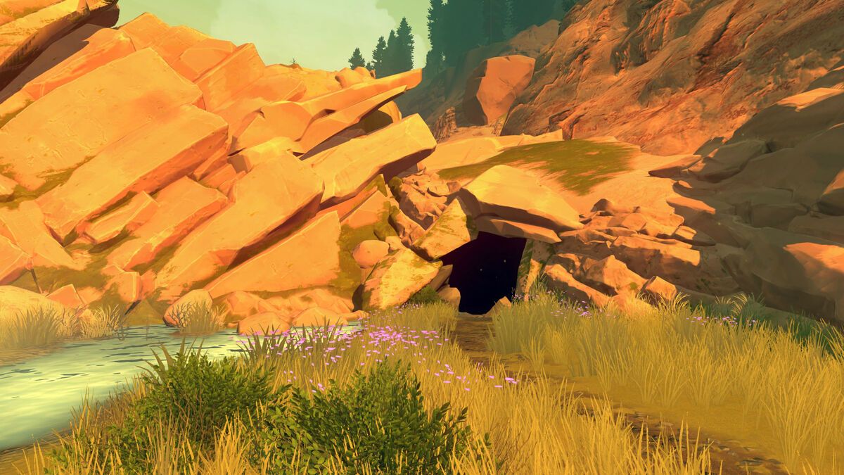 Firewatch Cave