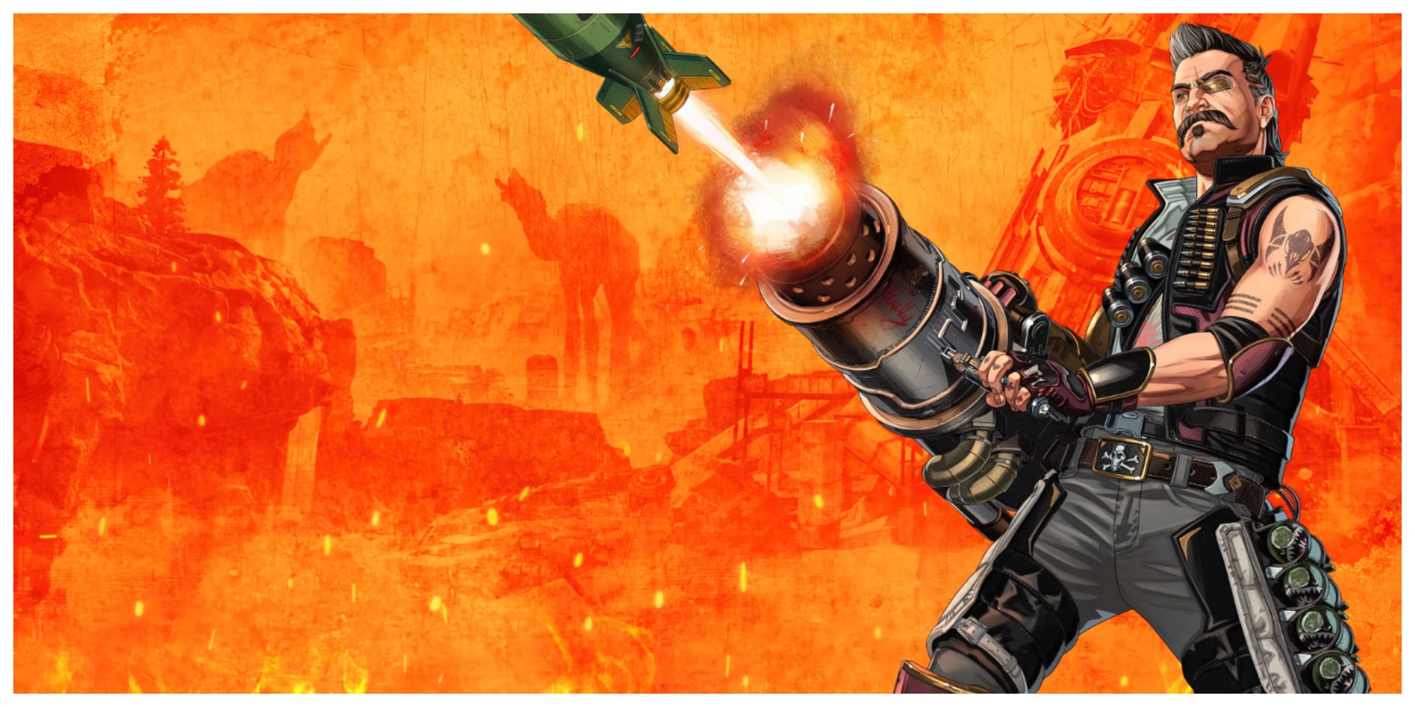 Fuse the explosives enthusiast sending off a motherload with his ultimate leviathans in the background of his carnage