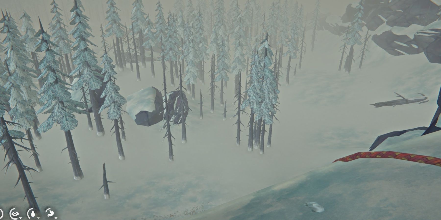 The Long Dark Broken Railroad Mountaineering Rope Foggy