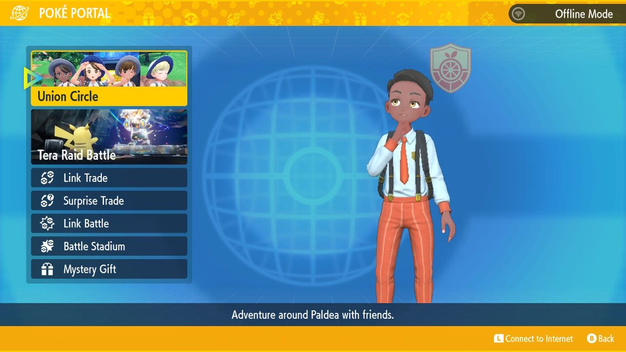 Poke Portal Online Menu Pokemon Scarlet Violet