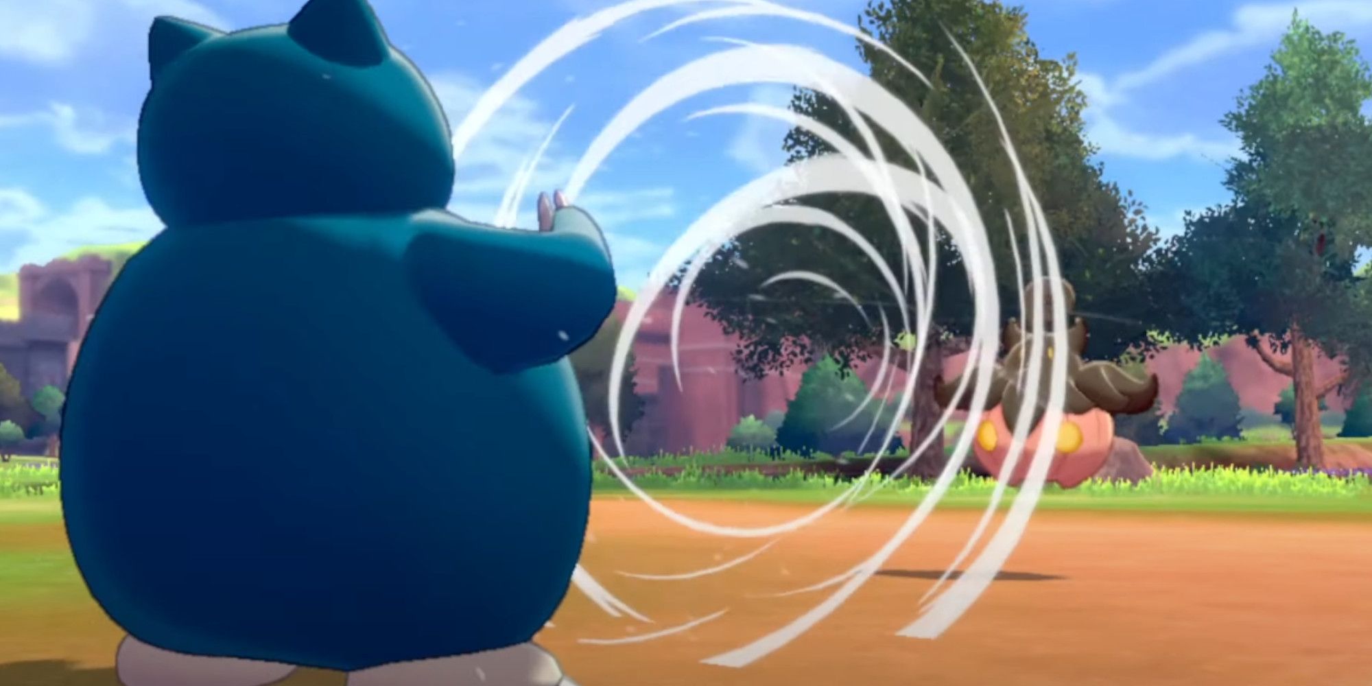 Snorlax Using Whirlwind
