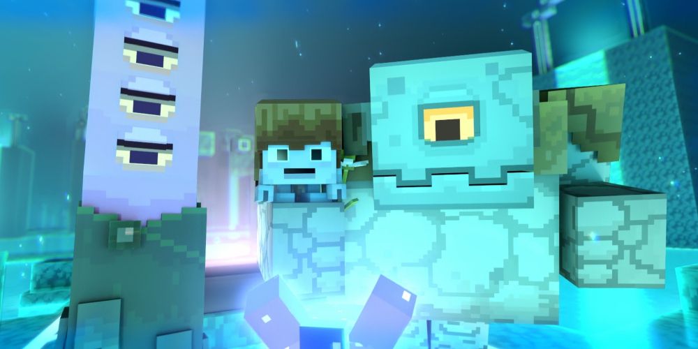 The Hosts - Foresight, Knowledge, and Action - in Minecraft Legends