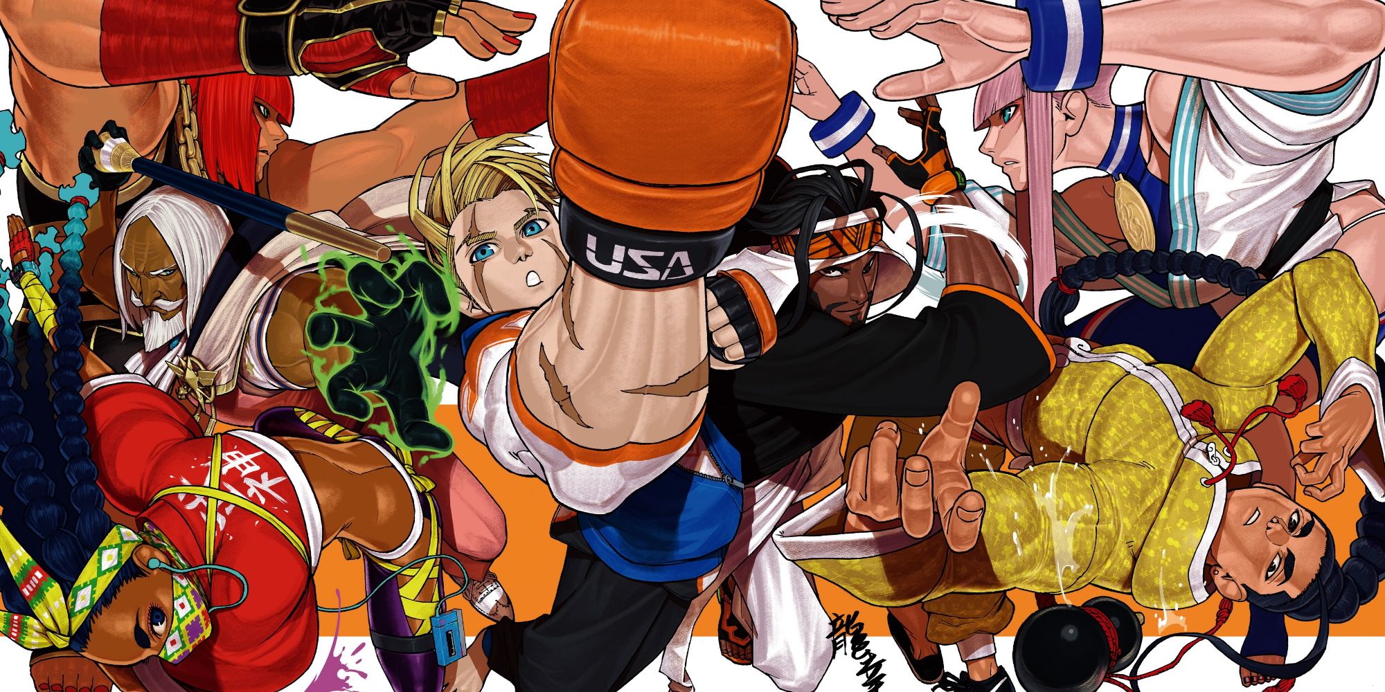 Street Fighter 6, Art for all the new characters