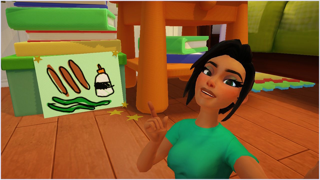 Bonnie's Drawing One Location is Disney Dreamlight Valley