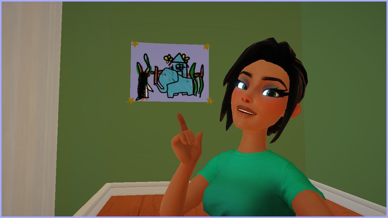 Bonnie's Drawing Two Location is Disney Dreamlight Valley
