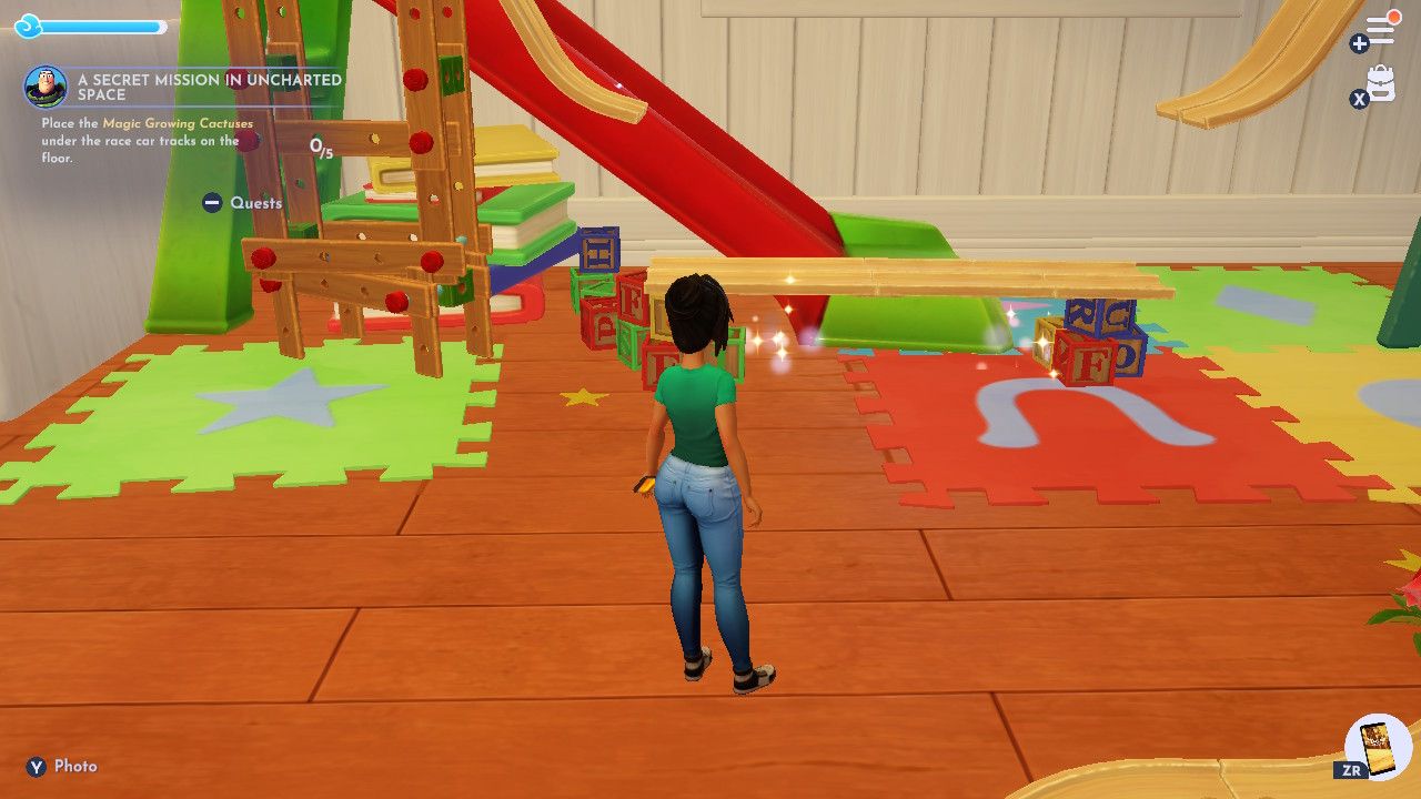 Cactus placement location one in Disney Dreamlight Valley