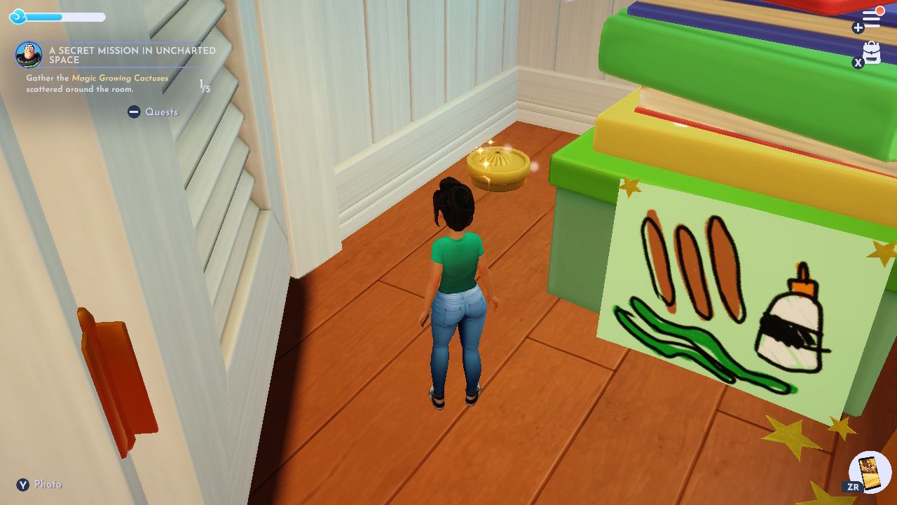 Magic Growing Cactus Location Two in Disney Dreamlight Valley