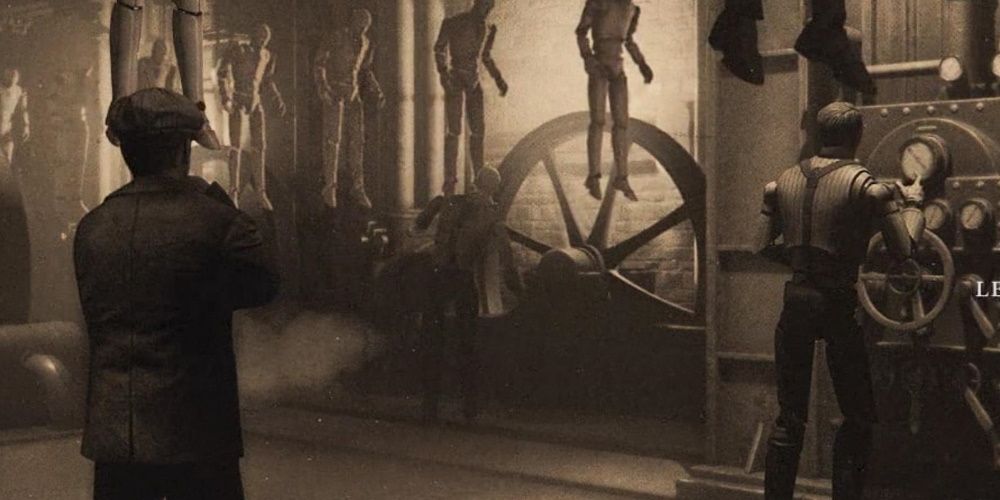 Lies Of P, Showing a puppet factory