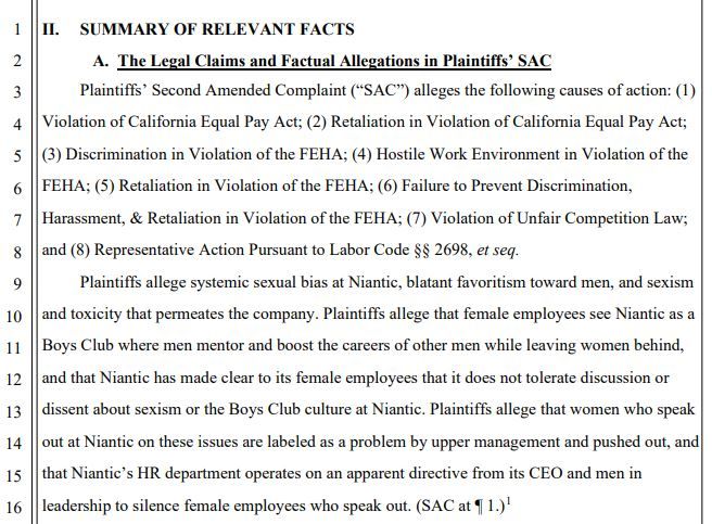 Niantic Lawsuit pt 2