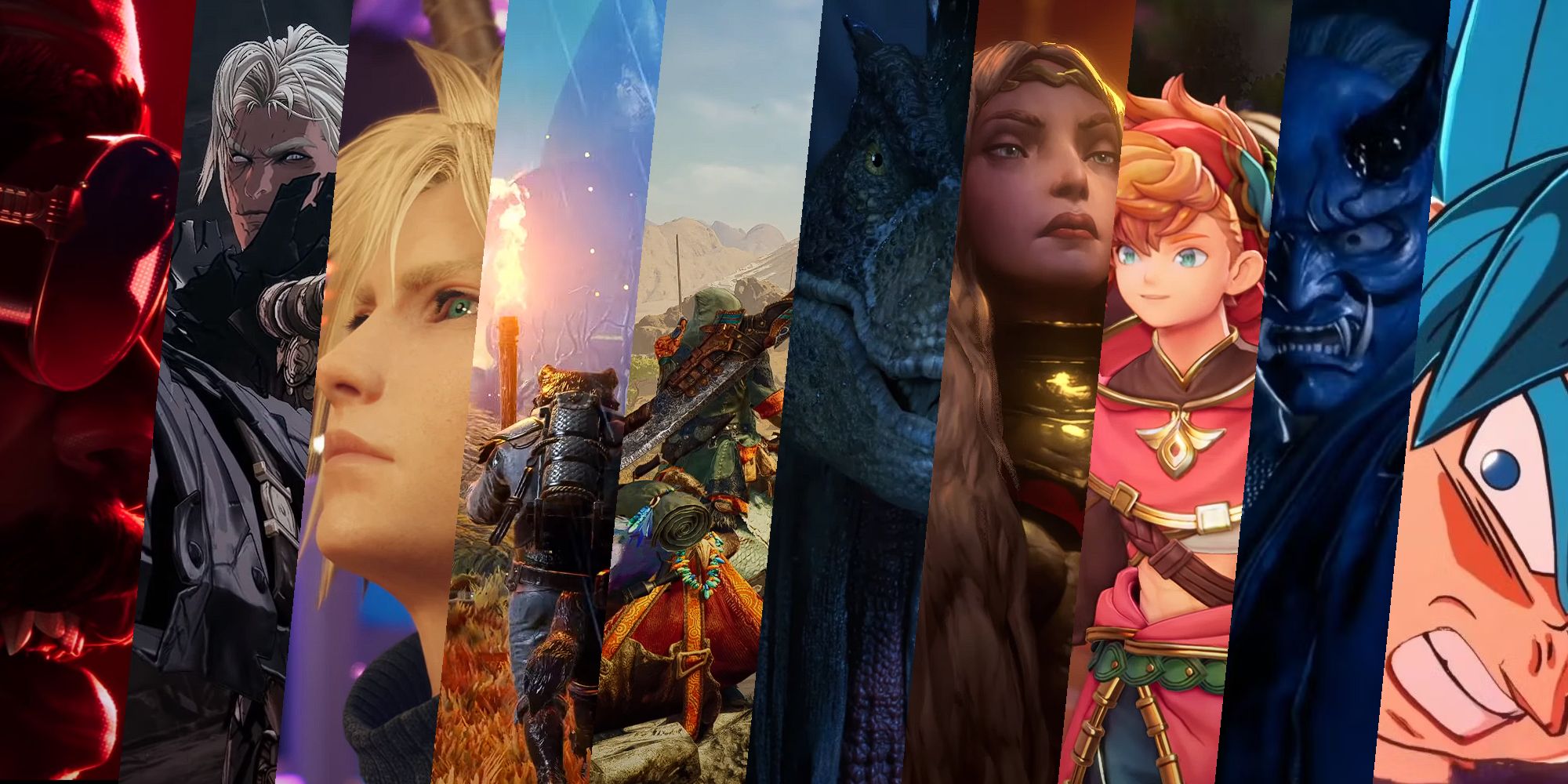 The Game Awards Announced Games Split Image