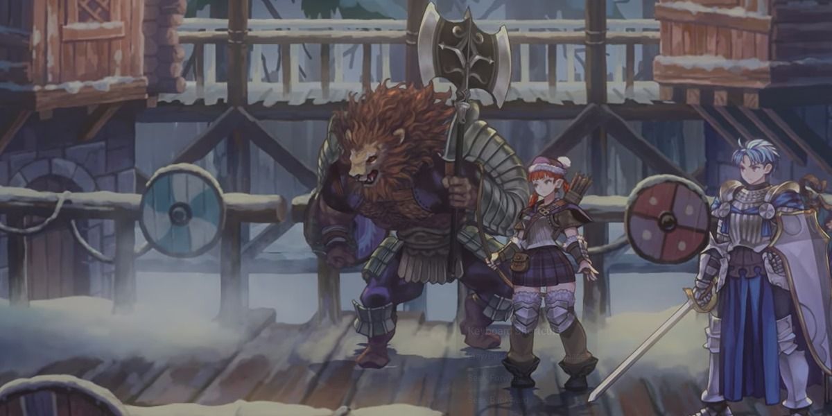 Morard with Yunifi and Alain in Unicorn Overlord