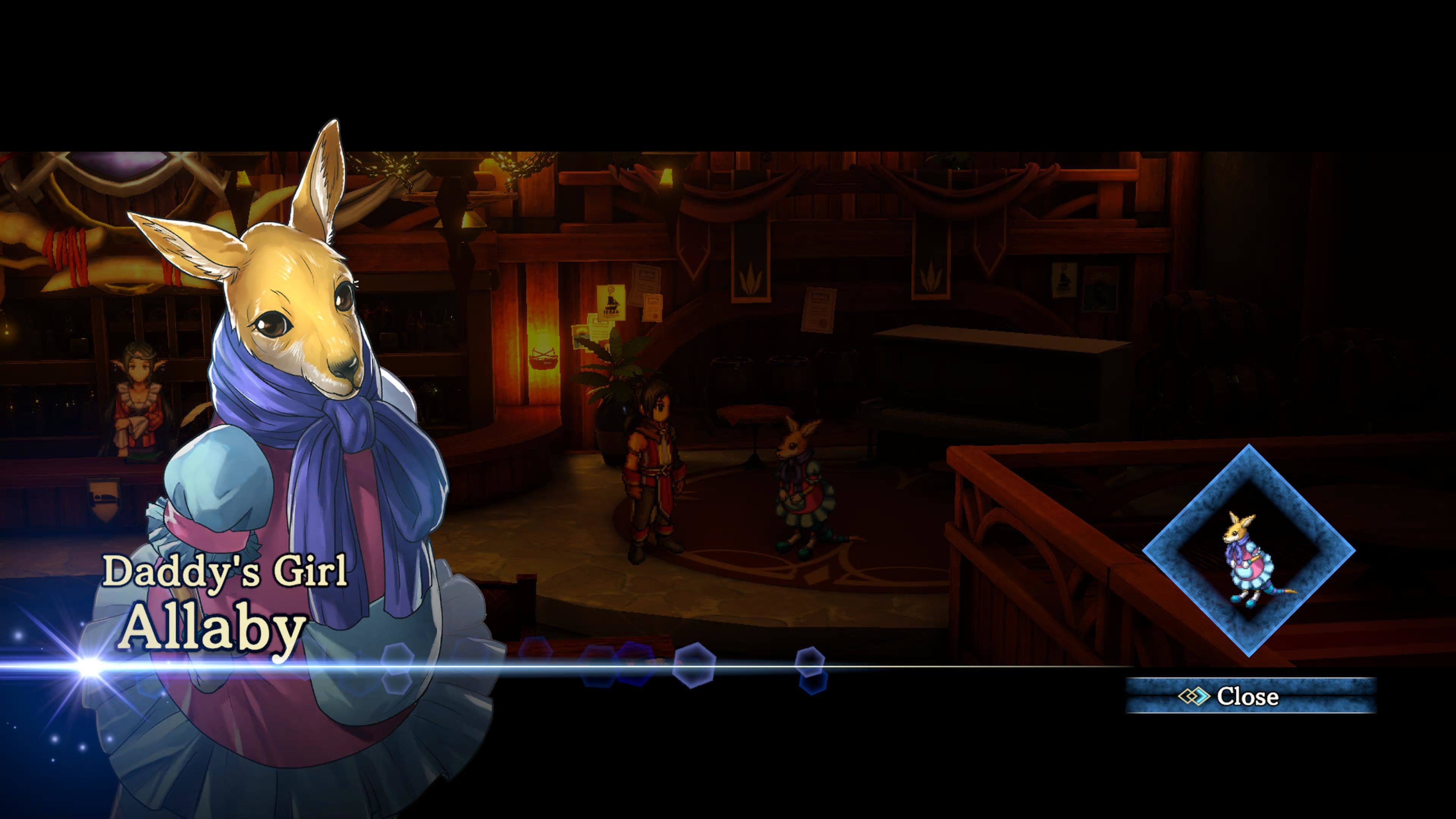 Eiyuden Chronicle Hundred Heroes, North Grum, Recruiting Allaby
