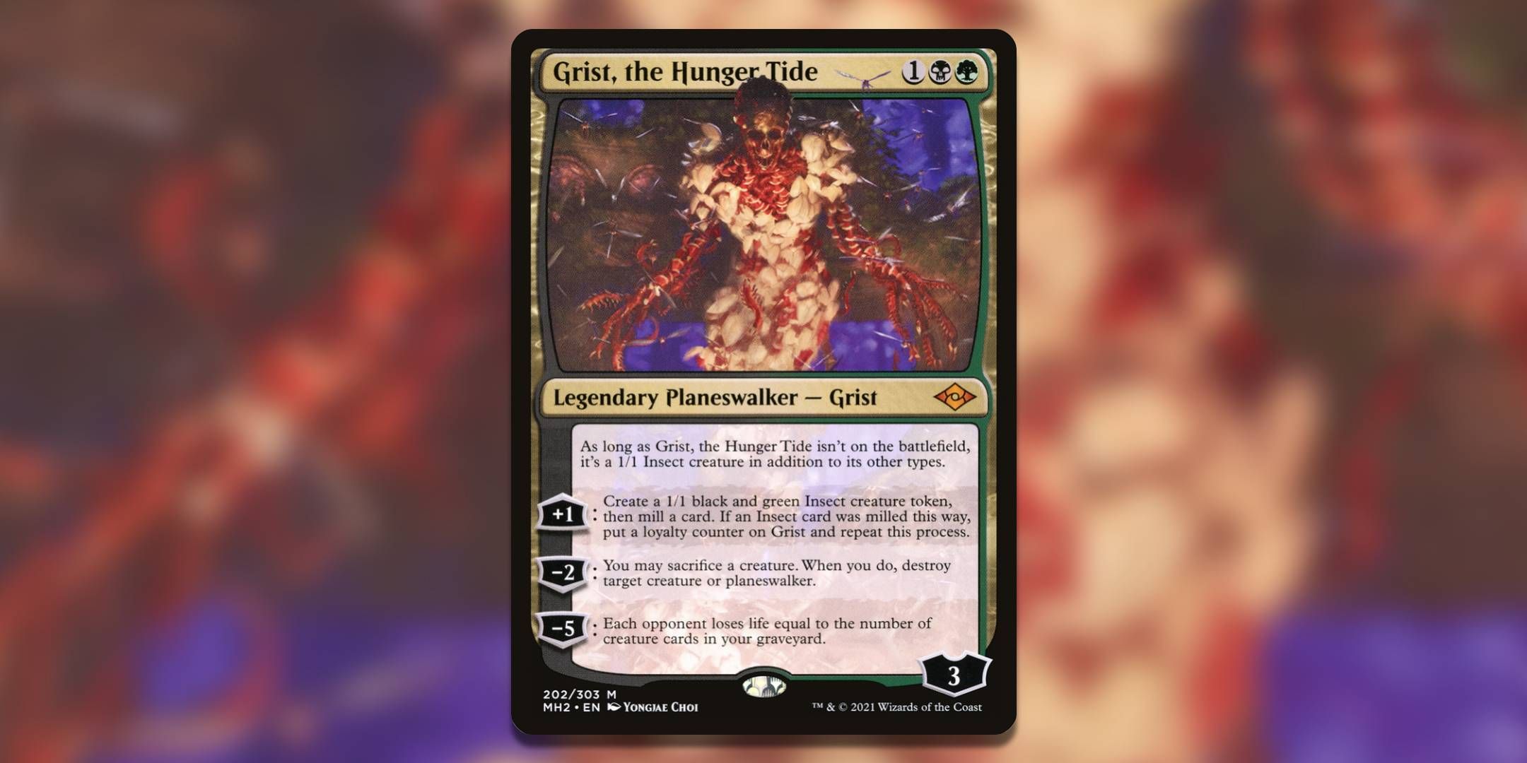 Magic The Gathering Grist the Hunger Tide by Yongjae Choi