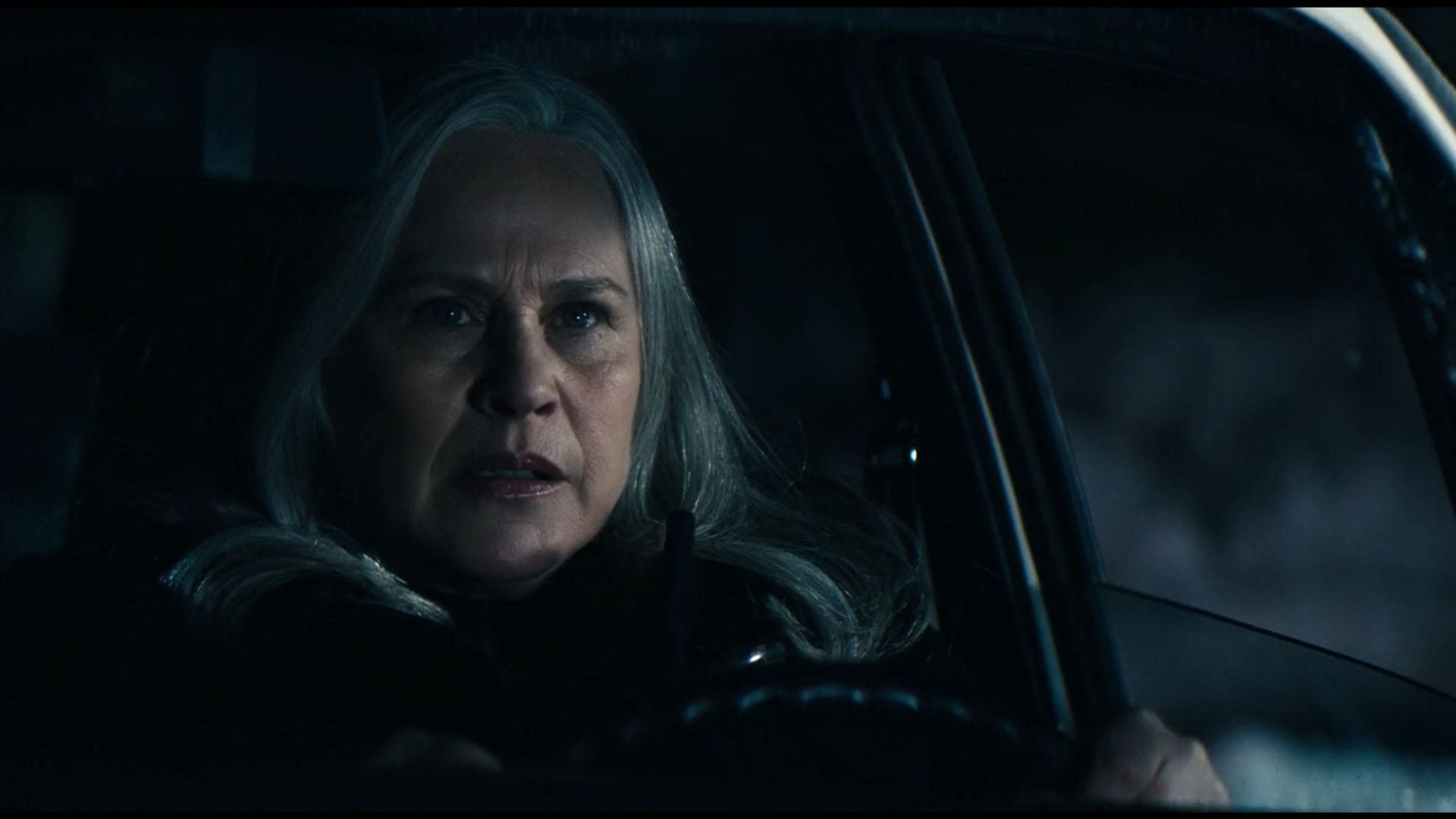 Harmony Cobel Inside Her Car In 'Goodbye Mrs. Selvig' From Severance.