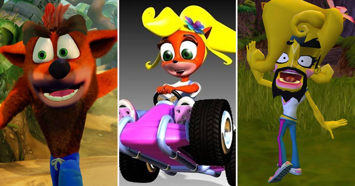 Ranking Every Crash Bandicoot Game From Worst To Best, image size:1600x900