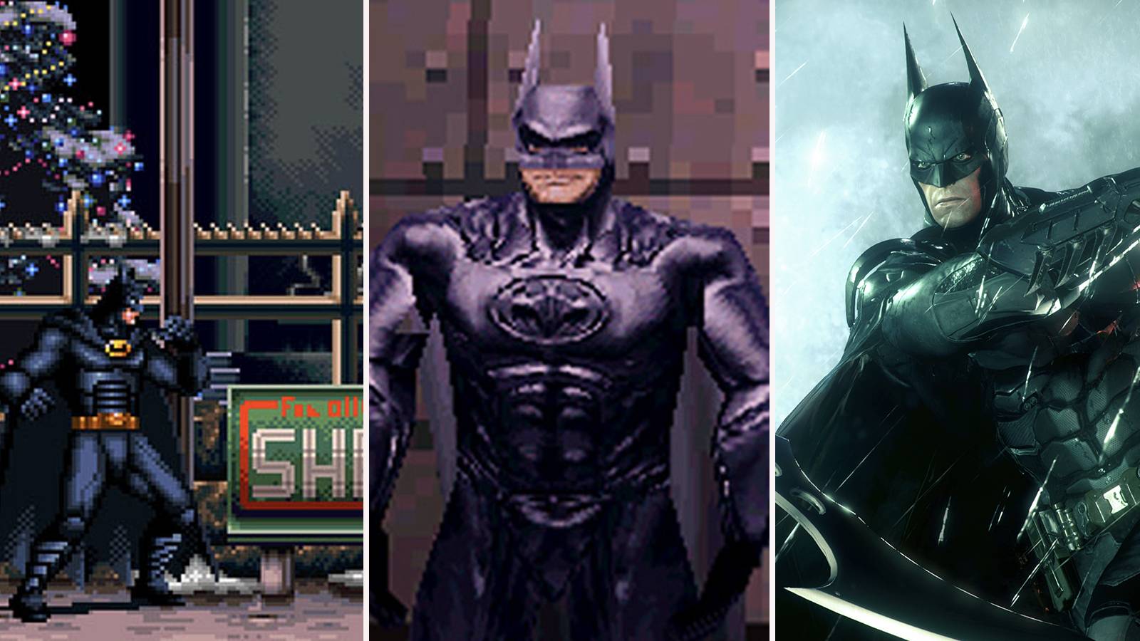 Holy 8-Bit, Batman! (Almost) All The Batman Video Games Ranked From ...