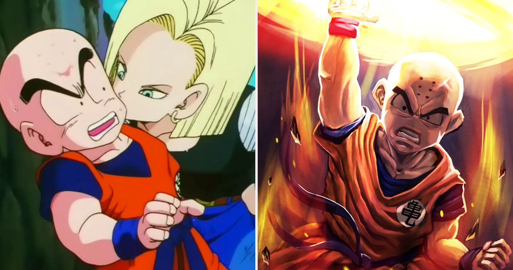 Unlike goku, who stumbled into marriage, krillin was always on the lookout ...