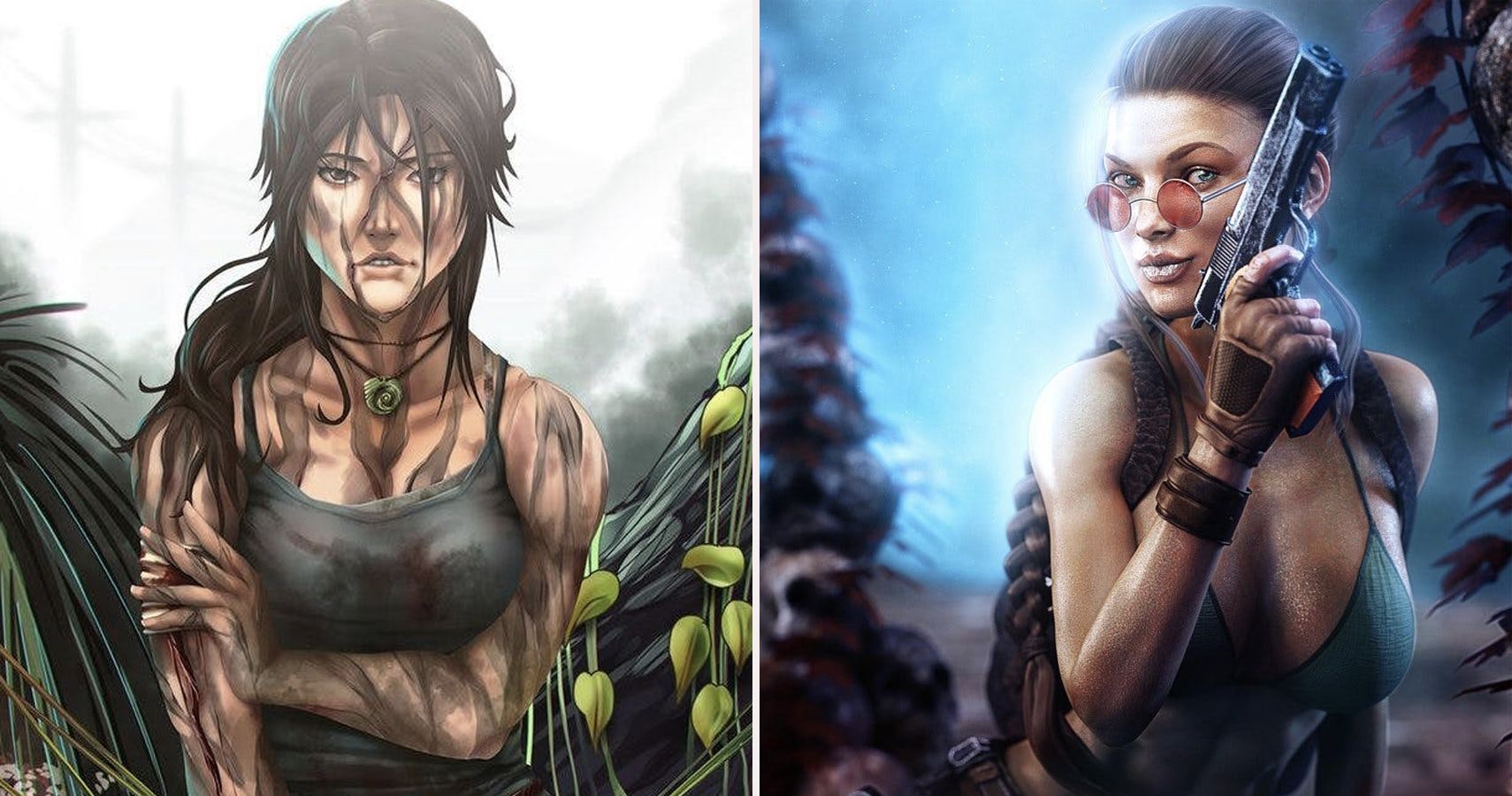 Tomb Raider Fans Who Made Awesome Lara Croft Art Thegamer