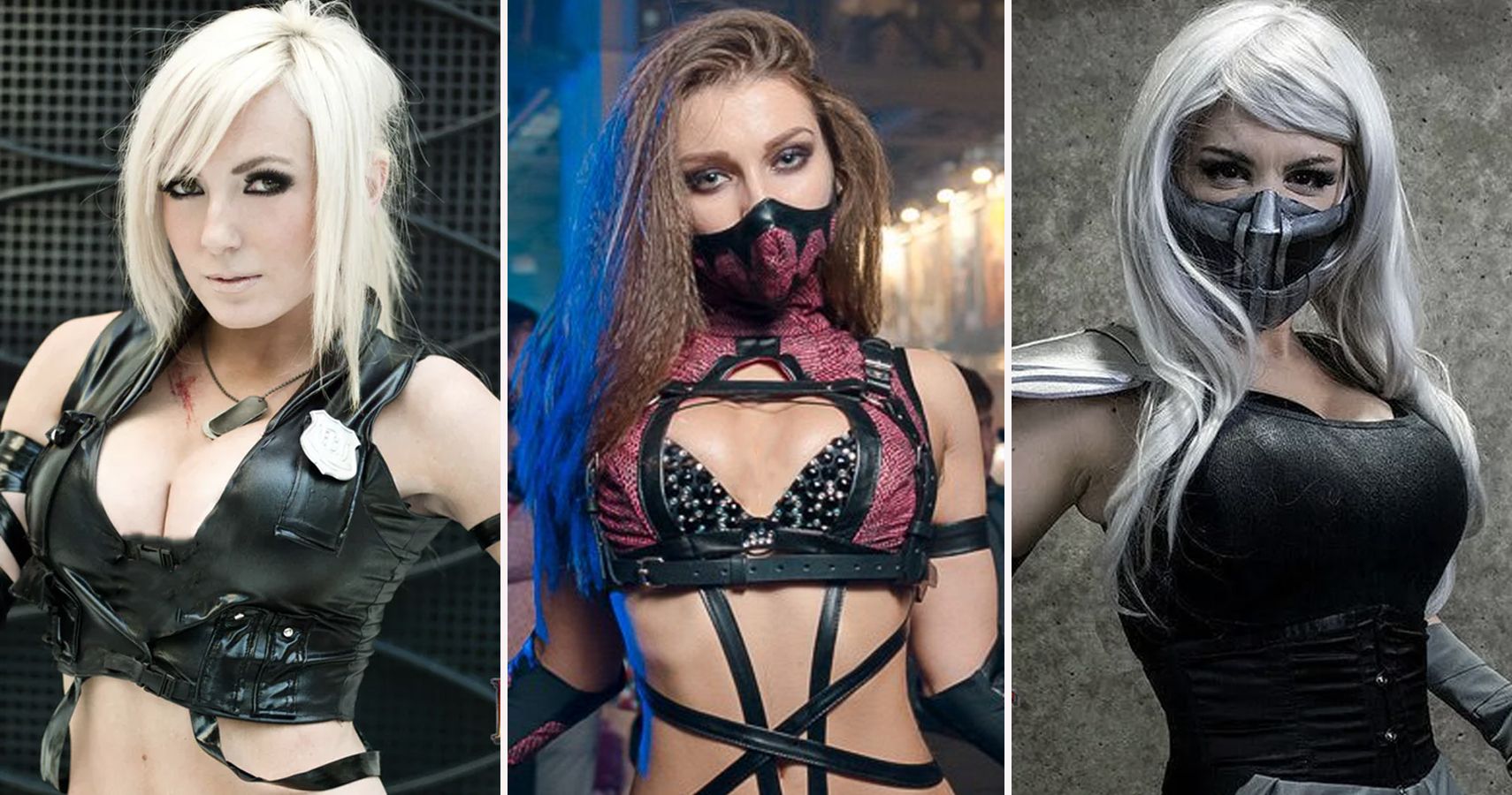 Mortal Kombat Female Cosplay Costumes.