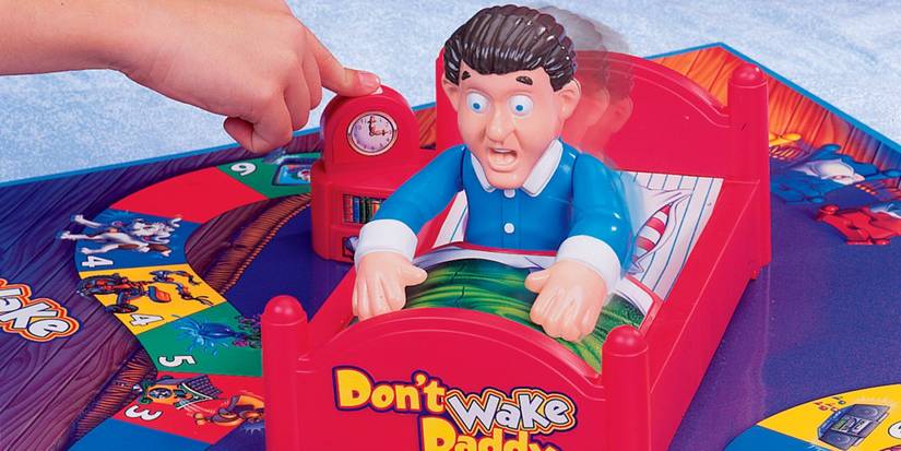 Don't Wake Daddy board gamedad waking from bed