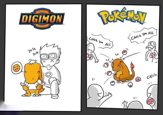 15 Hilarious Pokémon Vs Digimon Memes That Will Leave You Laughing
