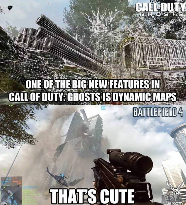Hilarious Call Of Duty Vs. Battlefield Memes That Will Leave You Laughing