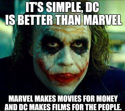 Hilarious Memes That Prove DC Is Better Than Marvel