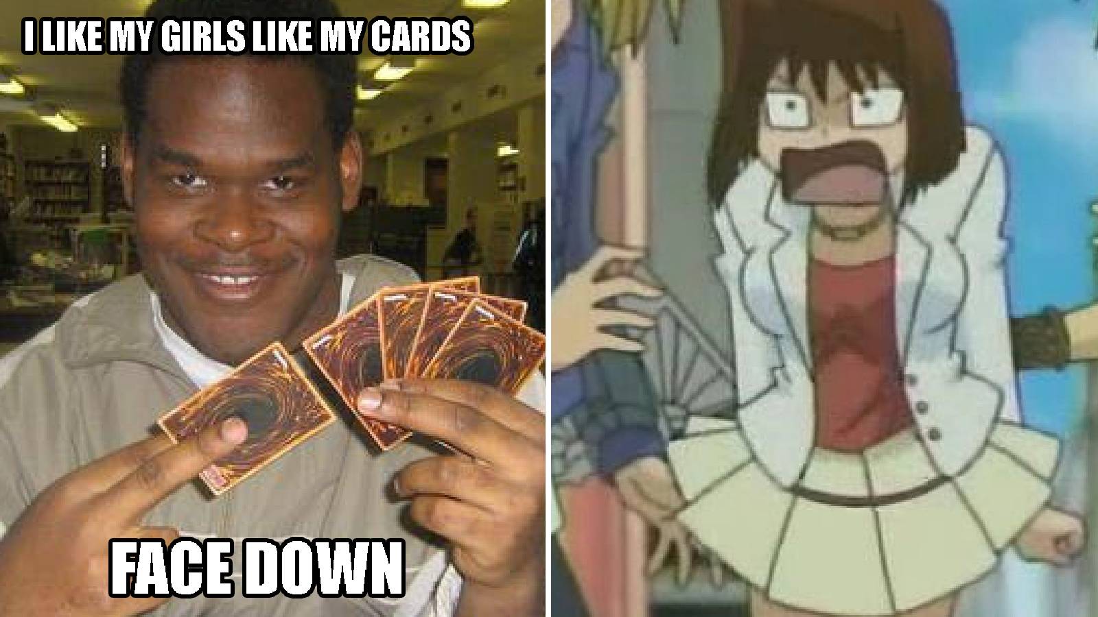 yugioh holding card meme Yu Gi GIFs