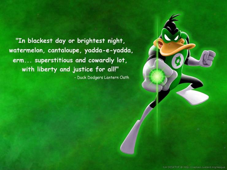 11 Daffy Duck Green Lantern