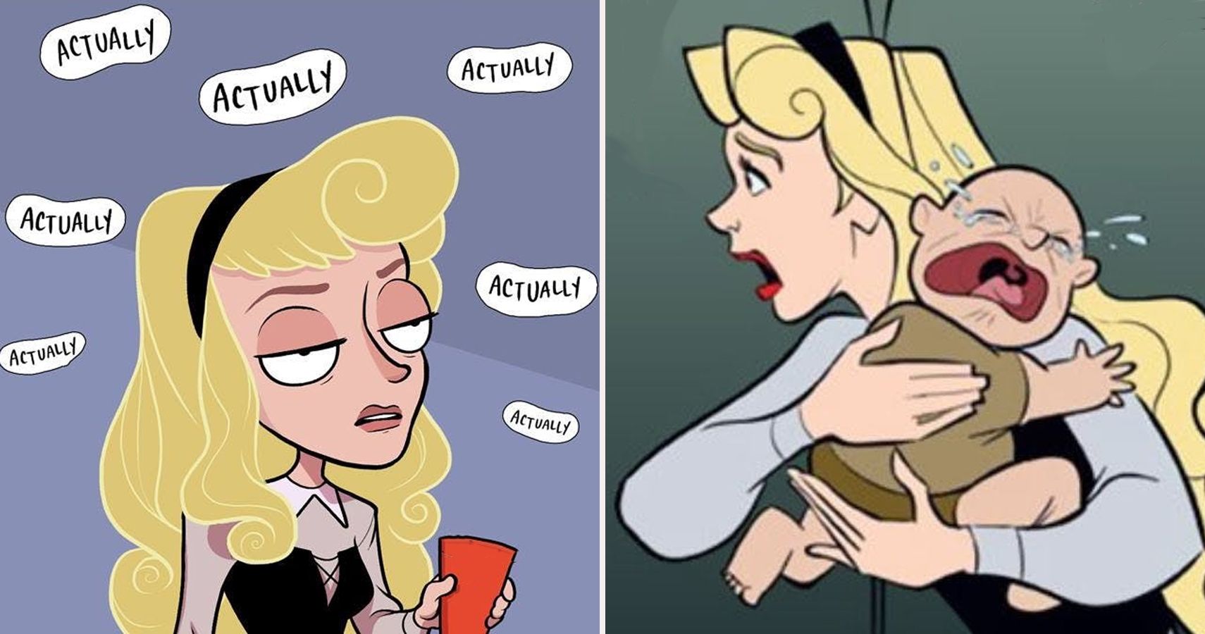 29 Hilarious Disney Princess Comics That Change The Way We