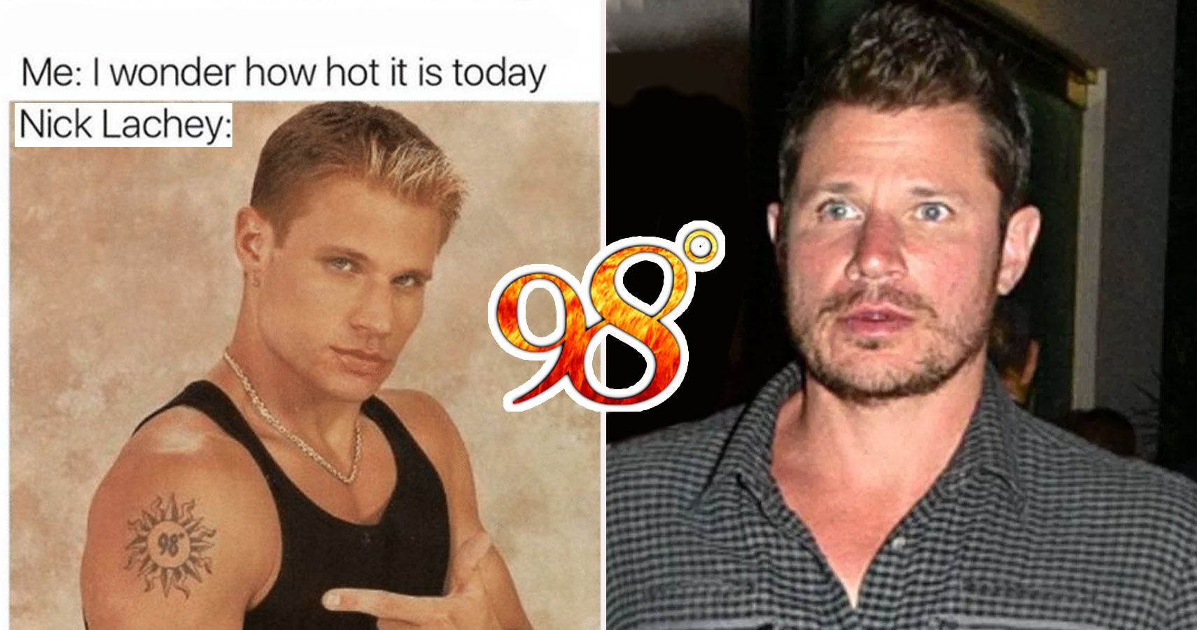 Nick Lachey’s 98 Degrees Tattoo Reveals a Hidden Story