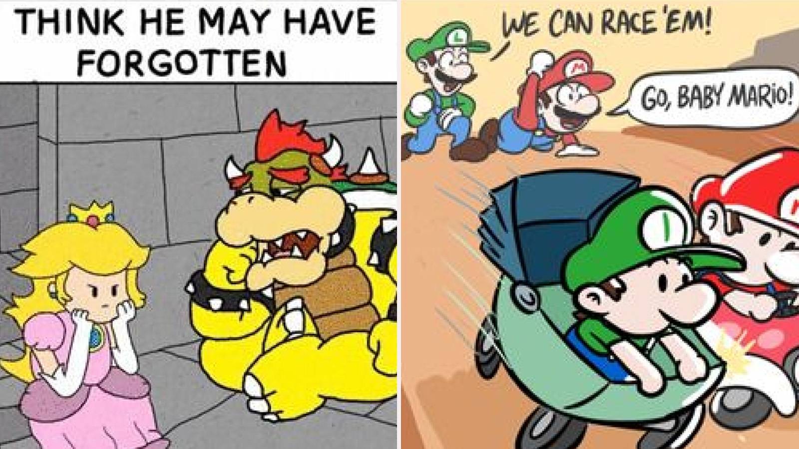 25 Super Mario Comics That Will Make Any Gamer Say 