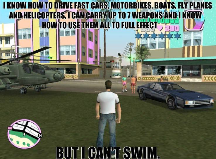 20 Hilarious Grand Theft Auto: Vice City Memes