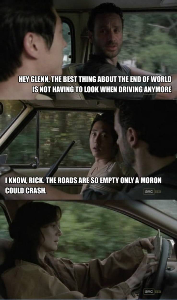 25 Hilarious Walking Dead Memes That Show The Series Makes No Sense, image size:738x1249