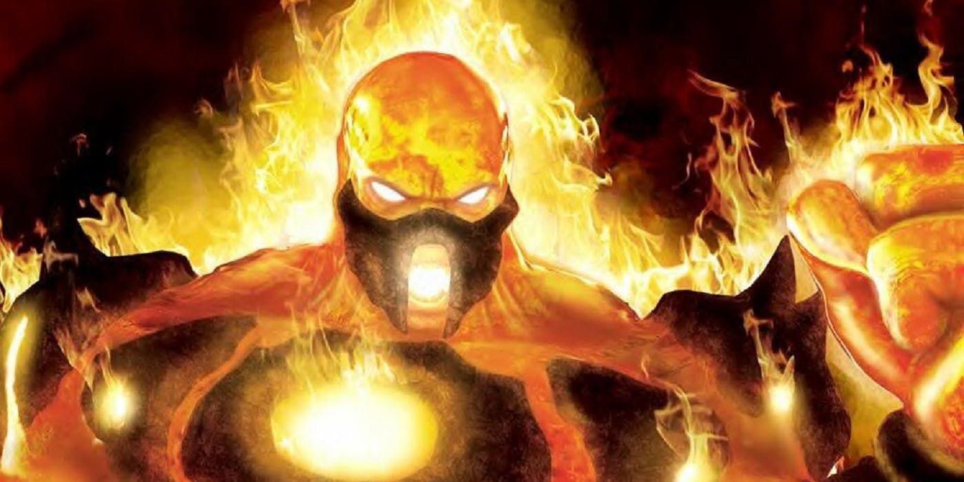 Closeup of Blaze in Armageddon