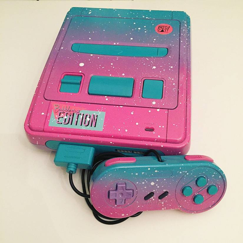 Work Of Art: 13 Lame Custom SNES Consoles (And 14 That Are Dope) Part 2