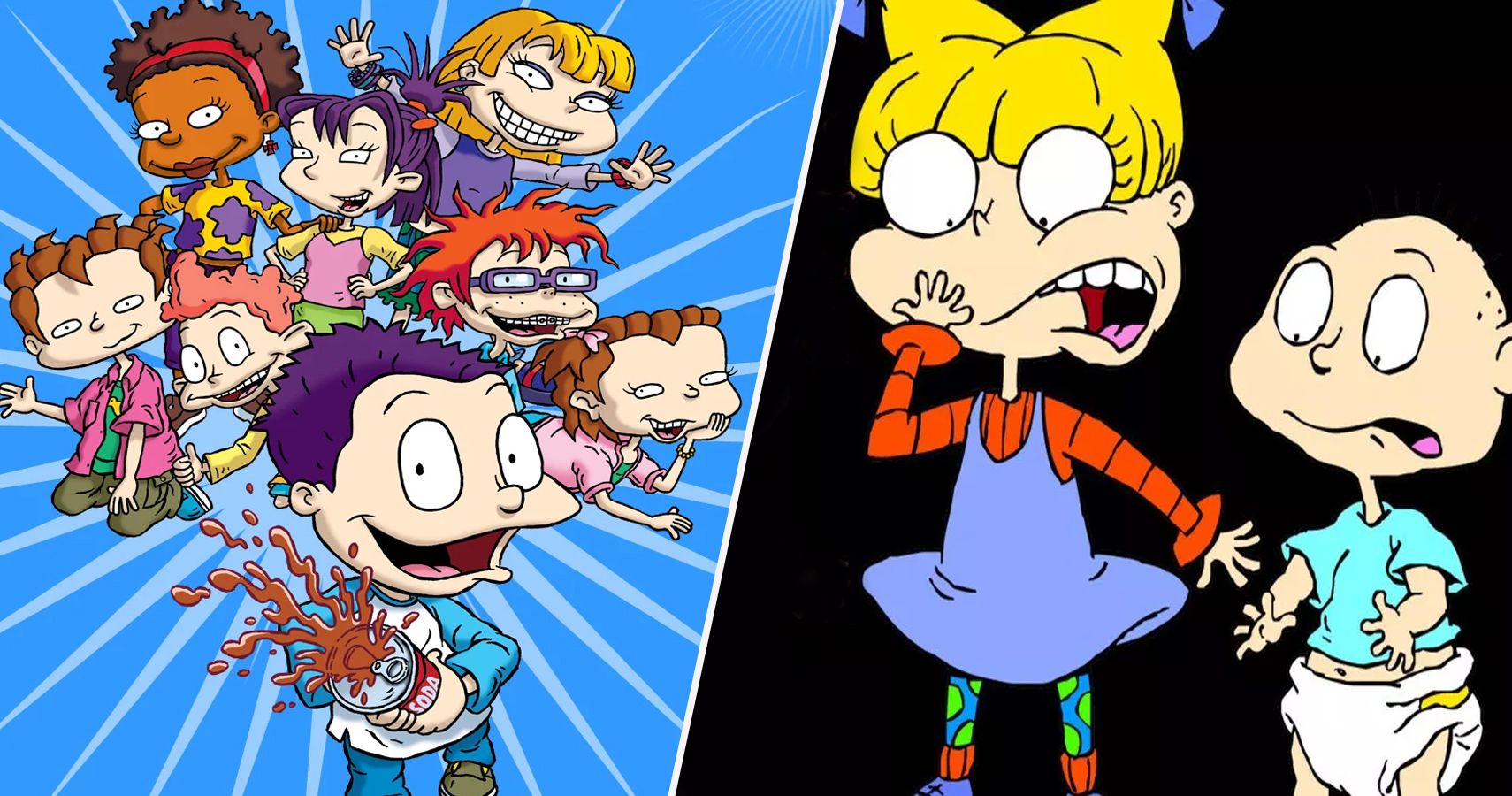 Rugrats All Grown Up All Grown Up Scream Coloring Pag
