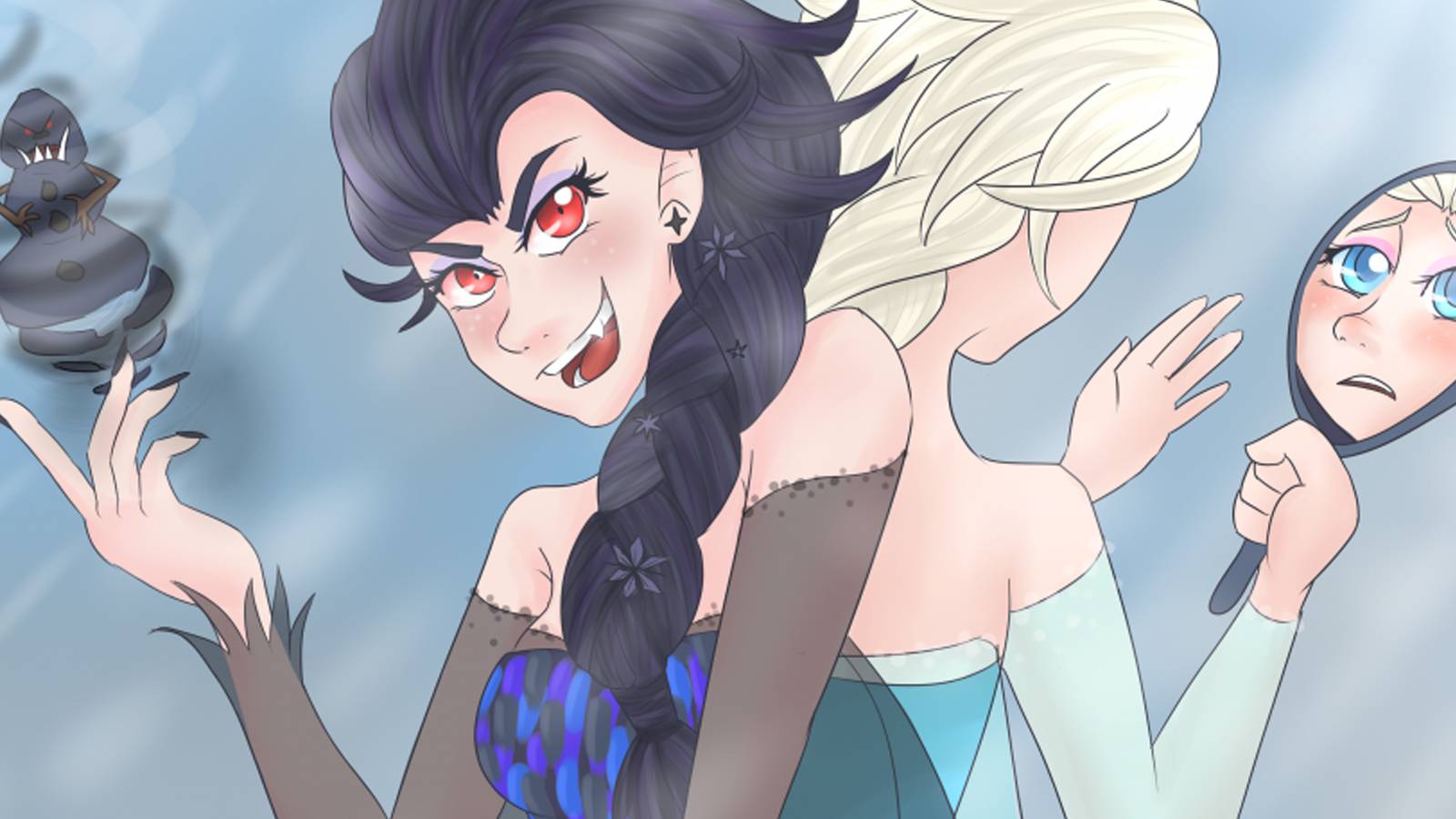 25 Disney Princes And Princesses Reimagined As Villains