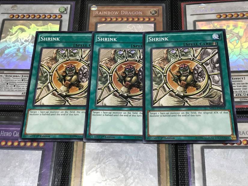 did yugioh cards get smaller BCW Spectrum Elite Sleeves - 60 Pack - Red Yugioh Card Sleeve | (Not for MTG or Pokemon) Small Trading Card Sleeves Deck size - Yugipedia