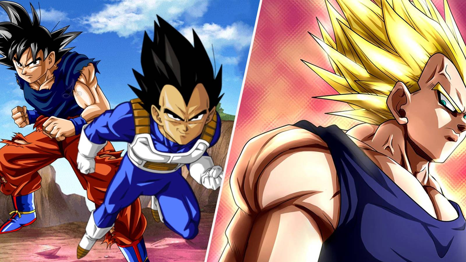 Let me help you understand better, Vegeta been battling against his past  ever since he met Goku. Majin Vegeta was Vegeta trying to go back to his  Evil ways because he felt \, image size:1600x900