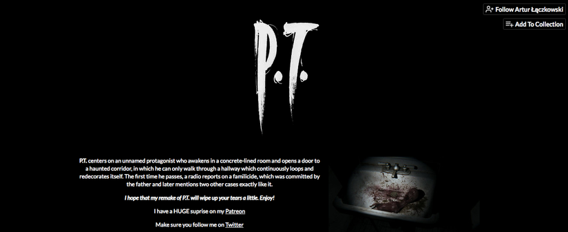 Fan-Made Remake Of P.T. Is Available For PC - Grab It Before It's Gone!
