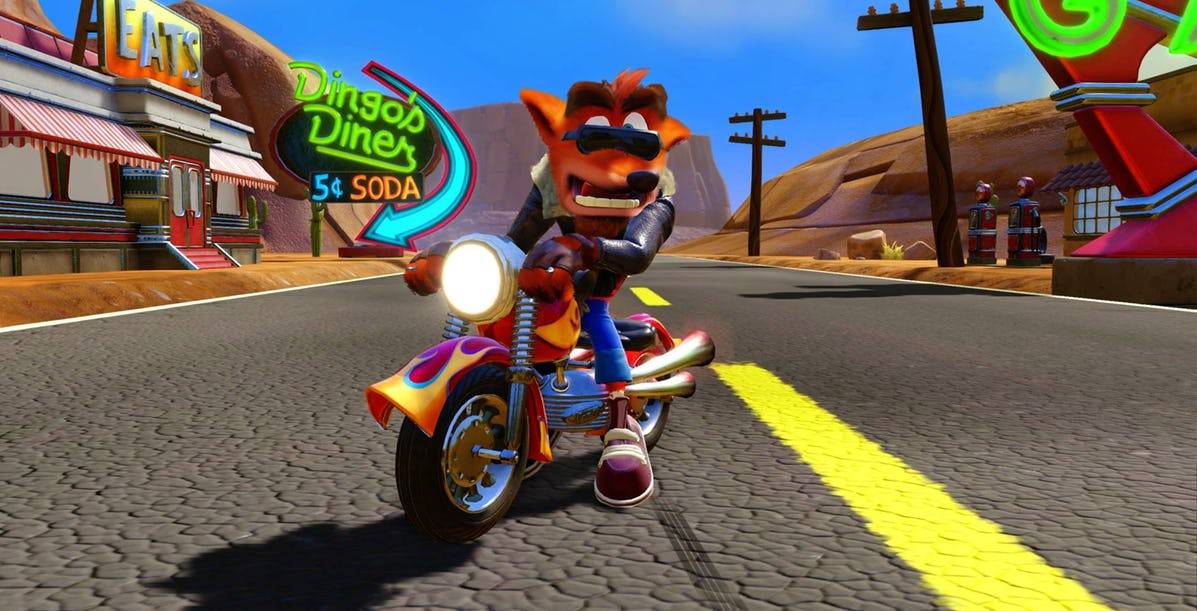 Crash Royal Rider 10 Reasons Crash Team Racing Remaster Is Better Than Mario Kart