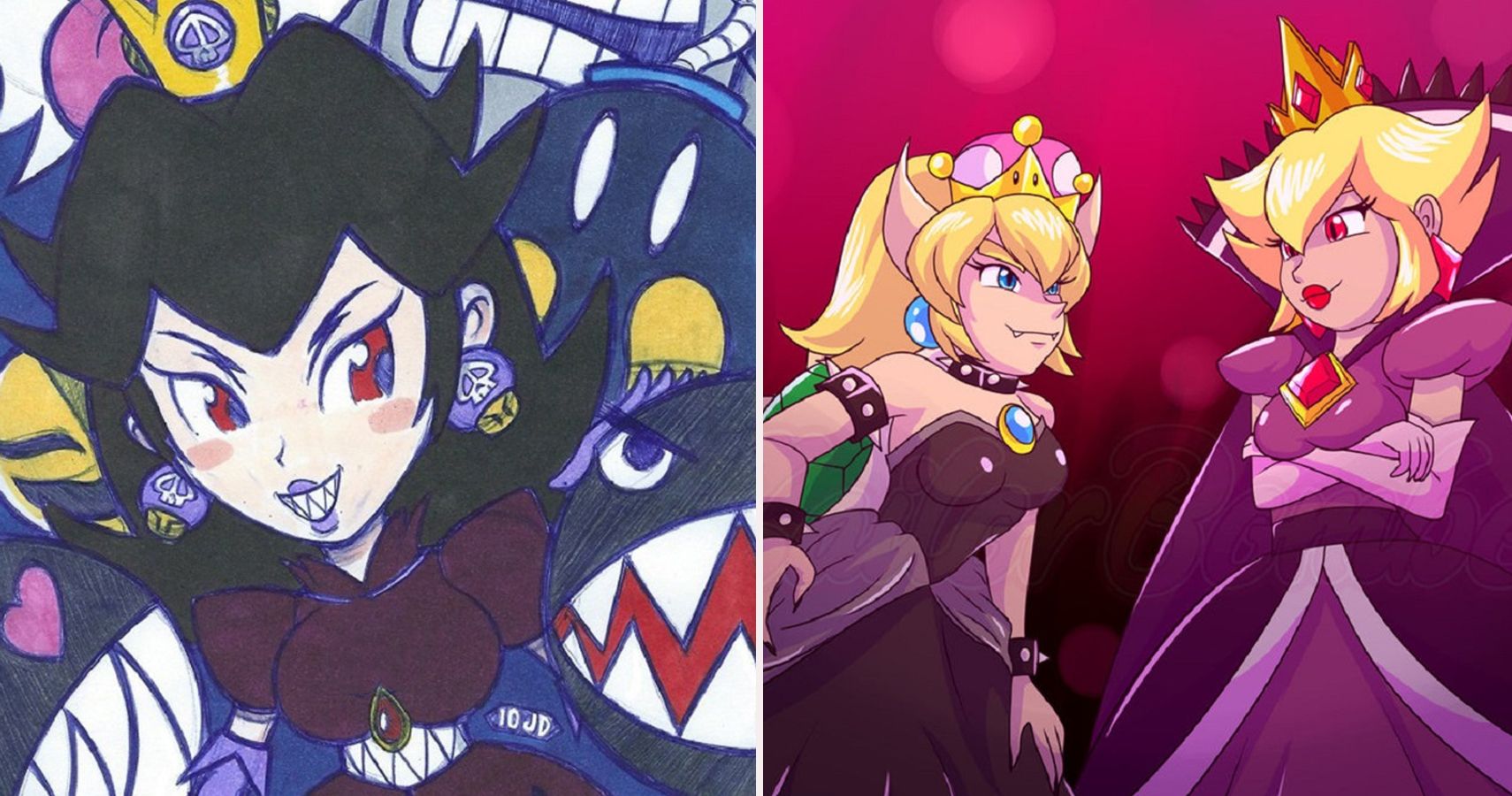 23 Nintendo Princesses Reimagined As Villains