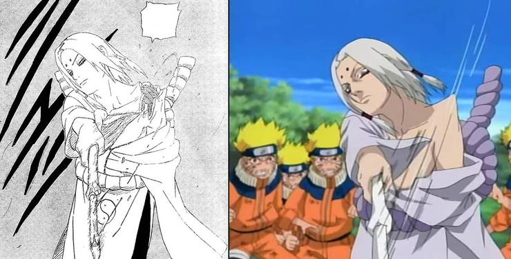 20 Weird Things Cut From Naruto That Were In The Manga