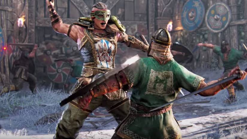 For Honor Shaman attacking.