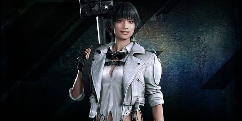 Lady with a rifle in Devil May Cry 5