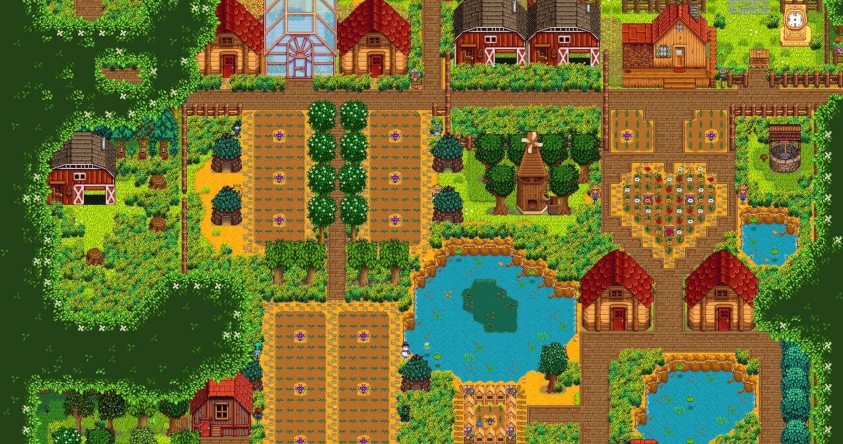 8 Best Stardew Valley Farm Layouts | TheGamer