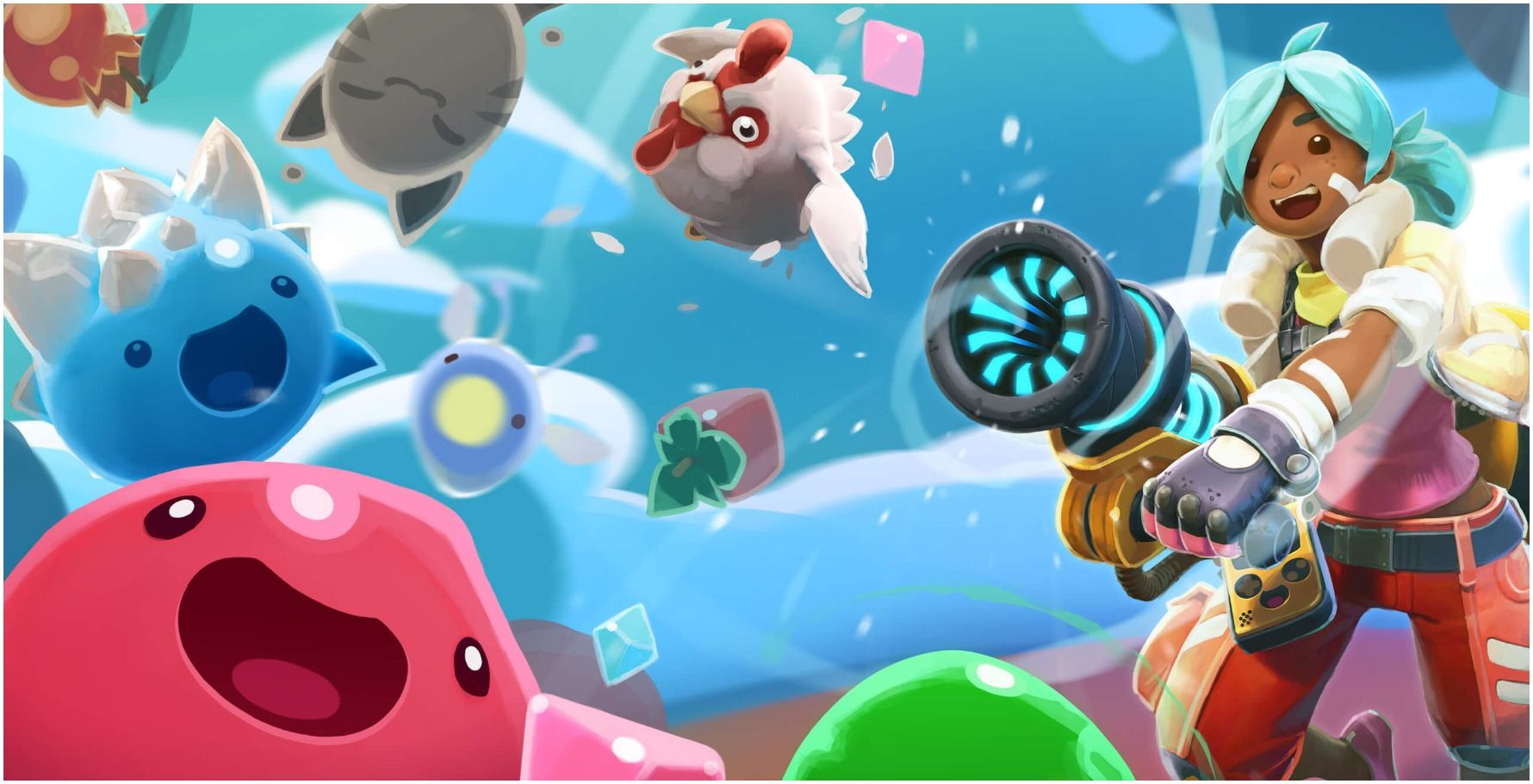 slimes in slime rancher