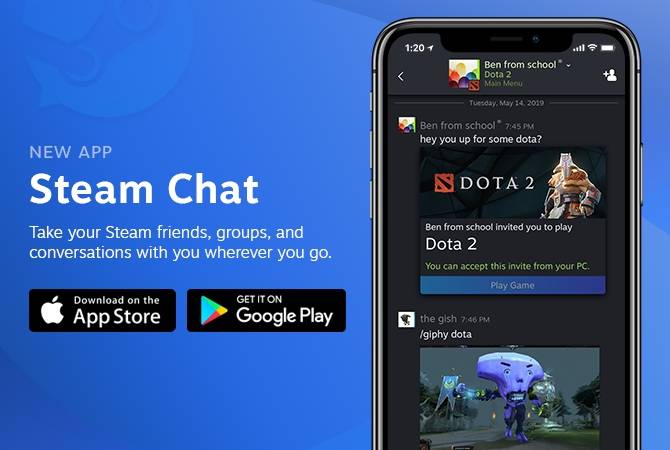 Valve Introduces Steam Chat For Mobile, But It Doesn’t Have Voice Chat Yet